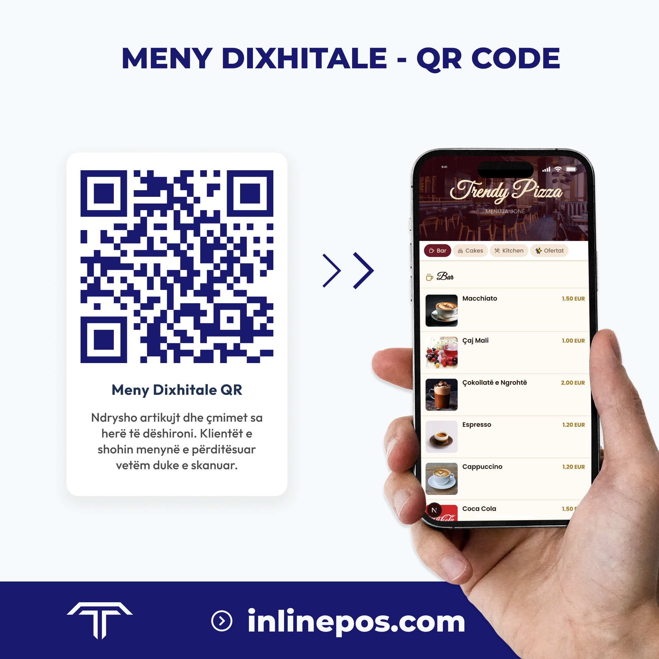 Menu Dixhitale me QR Kod: Hapi i Parë drejt Restorantit Modern